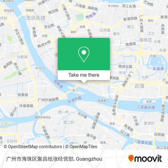 广州市海珠区聚昌纸张经营部 map