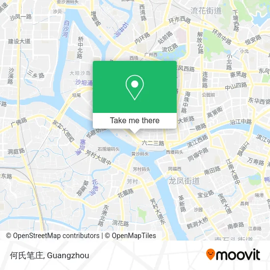 何氏笔庄 map