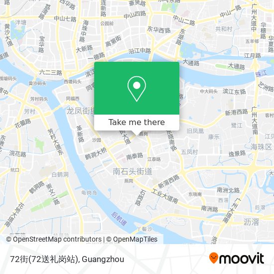 72街(72送礼岗站) map