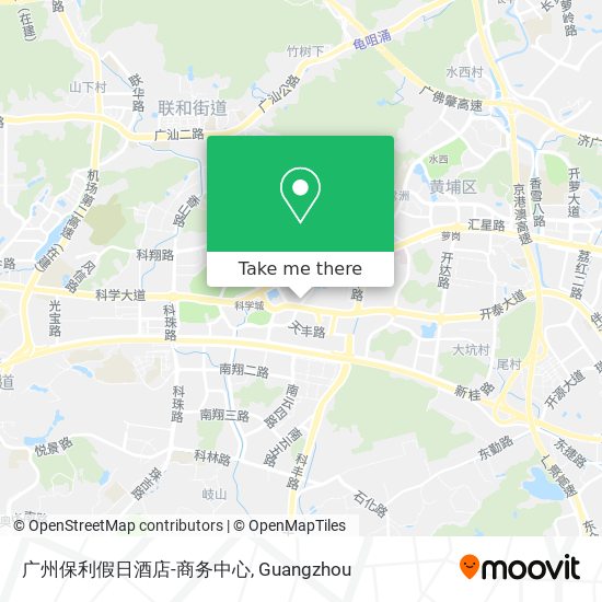 广州保利假日酒店-商务中心 map