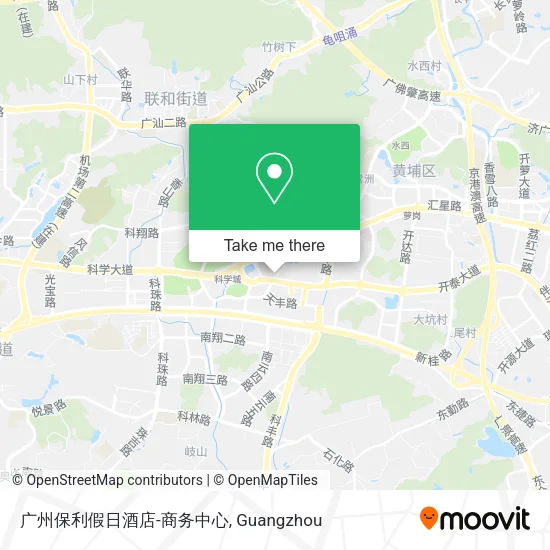 广州保利假日酒店-商务中心 map
