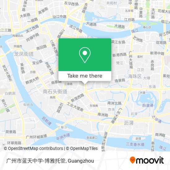 广州市蓝天中学-博雅托管 map