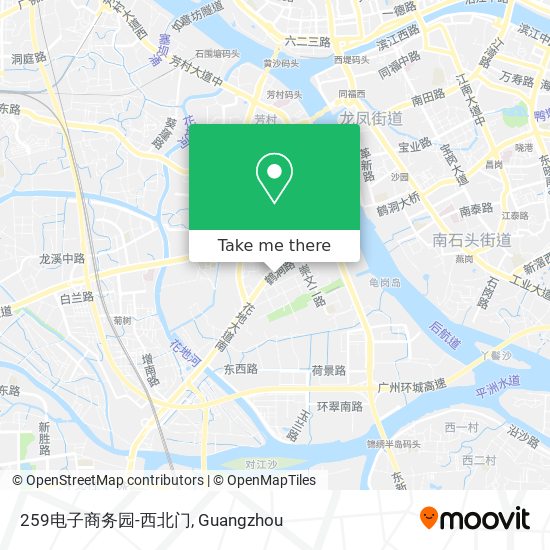 259电子商务园-西北门 map