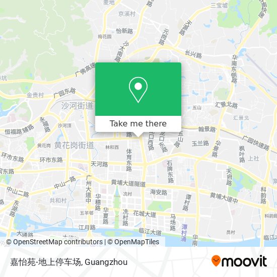 嘉怡苑-地上停车场 map