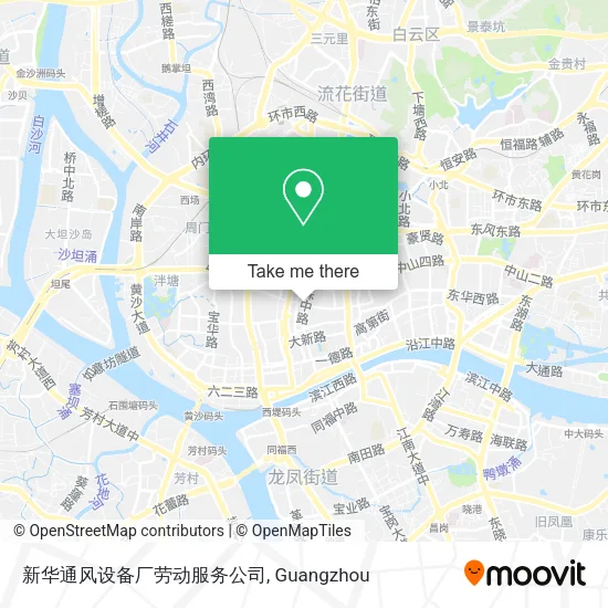新华通风设备厂劳动服务公司 map