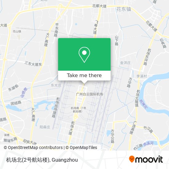 机场北(2号航站楼) map