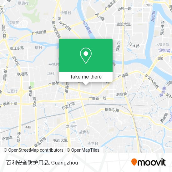 百利安全防护用品 map