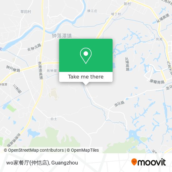wo家餐厅(仲恺店) map