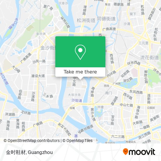金时鞋材 map