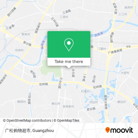 广松购物超市 map