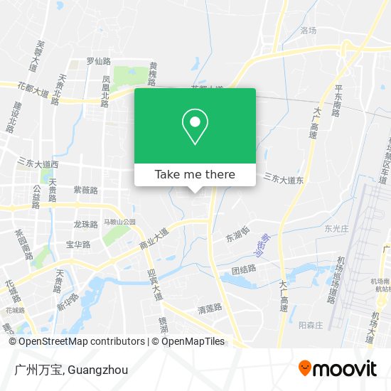 广州万宝 map