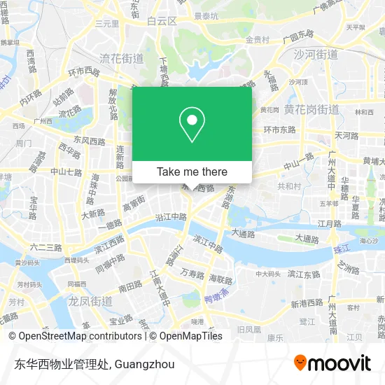 东华西物业管理处 map