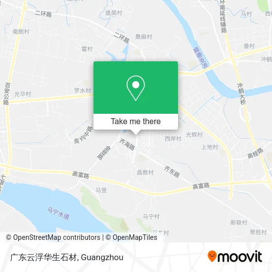 广东云浮华生石材 map