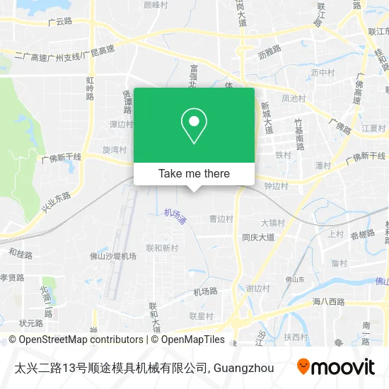 太兴二路13号顺途模具机械有限公司 map