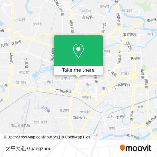 太平大道 map