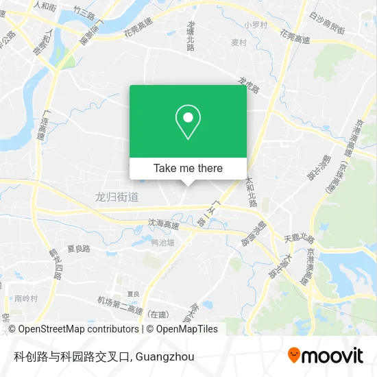 科创路与科园路交叉口 map