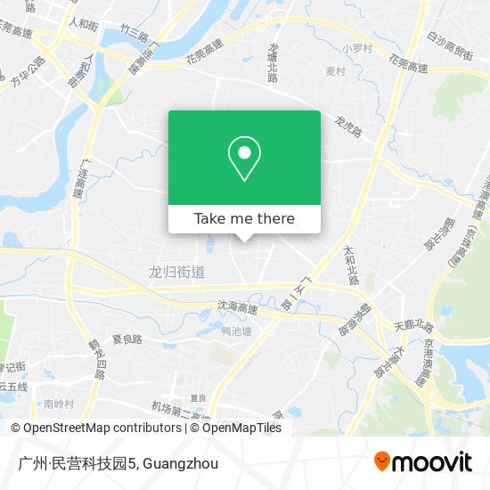 广州·民营科技园5 map