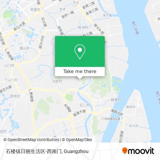 石楼镇日丽生活区-西南门 map
