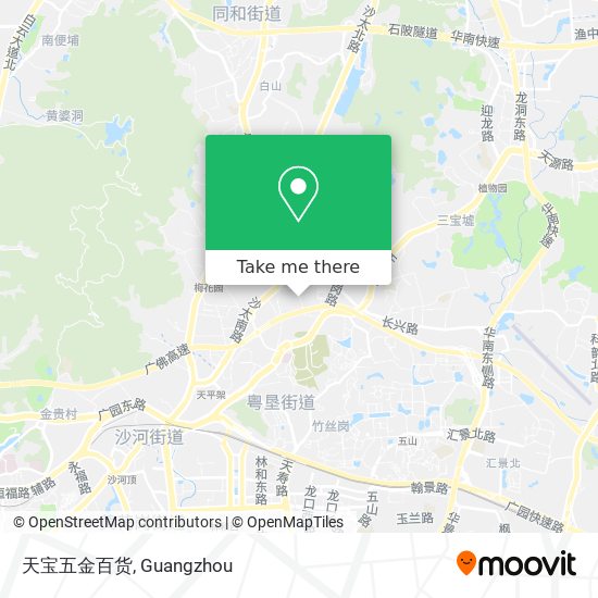 天宝五金百货 map