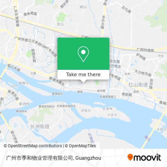 广州市季和物业管理有限公司 map