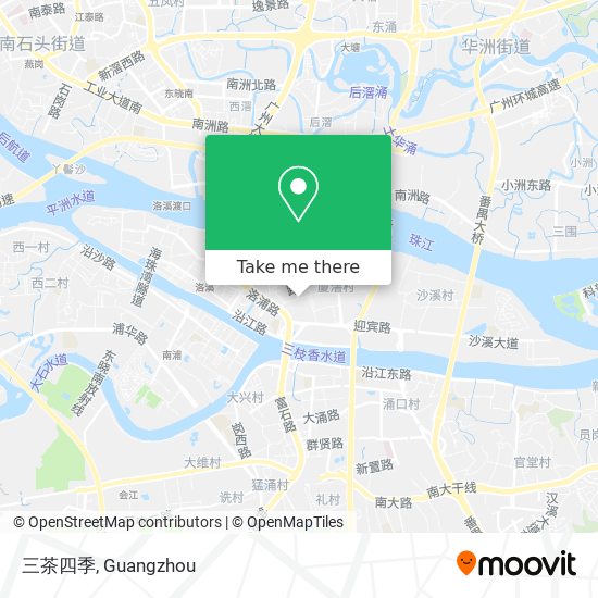 三茶四季 map