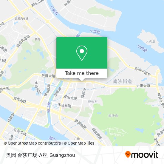 奥园·金莎广场-A座 map