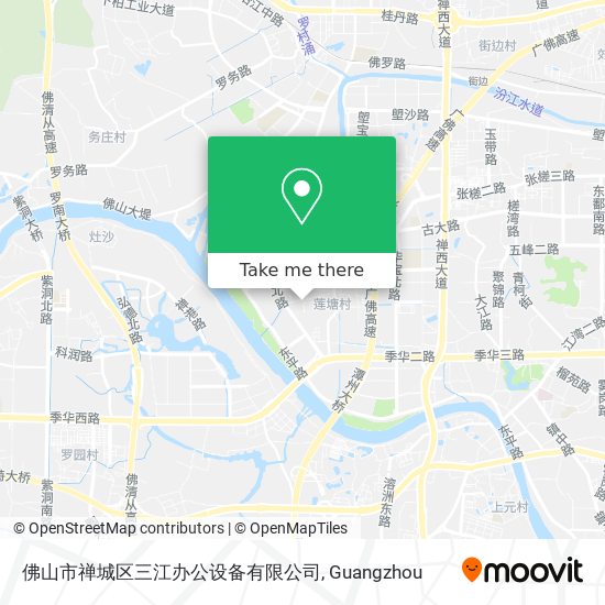 佛山市禅城区三江办公设备有限公司 map