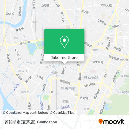 苏铂超市(夏茅店) map