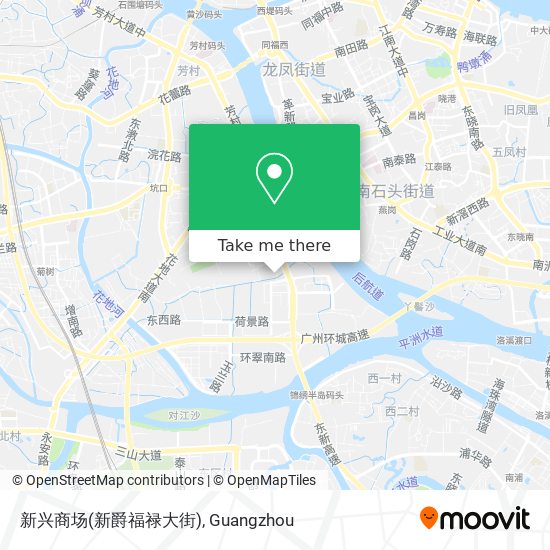 新兴商场(新爵福禄大街) map