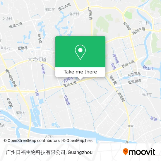 广州日福生物科技有限公司 map