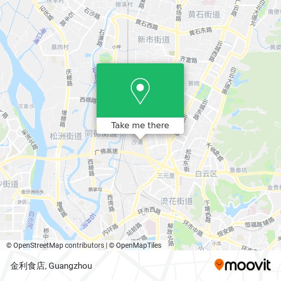 金利食店 map