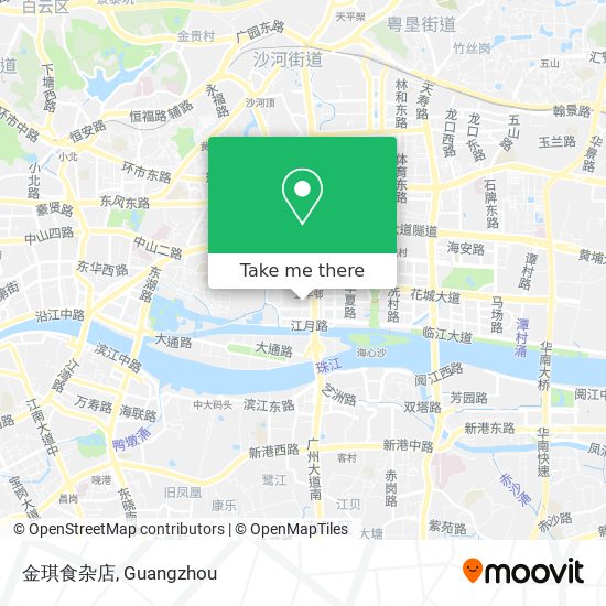 金琪食杂店 map