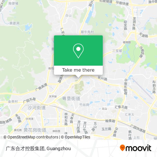 广东合才控股集团 map