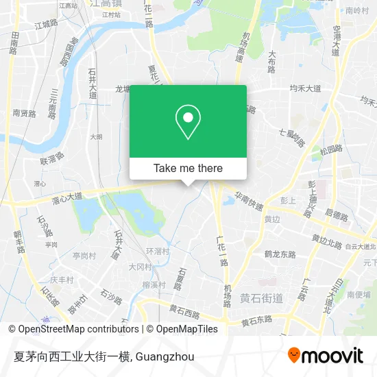 夏茅向西工业大街一横 map