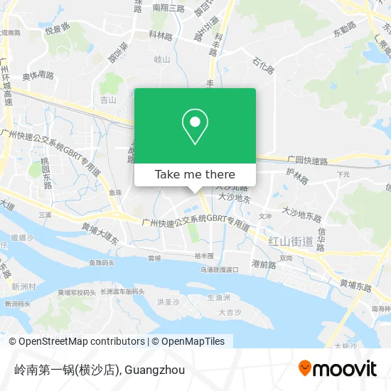 岭南第一锅(横沙店) map