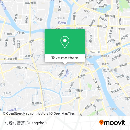柑淼柑普茶 map