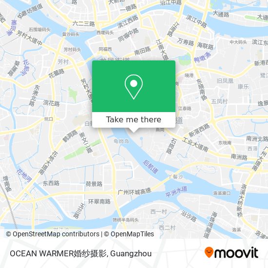 OCEAN WARMER婚纱摄影 map