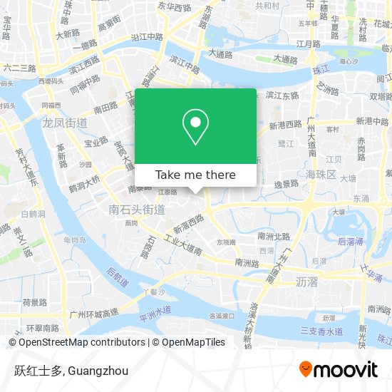 跃红士多 map