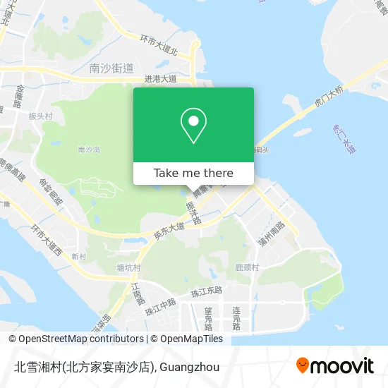 北雪湘村(北方家宴南沙店) map