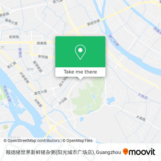 顺德猪世界新鲜猪杂粥(阳光城市广场店) map