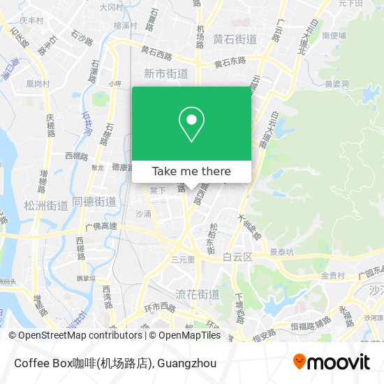 Coffee Box咖啡(机场路店) map