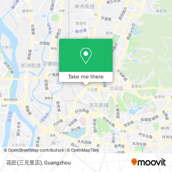 花匠(三元里店) map