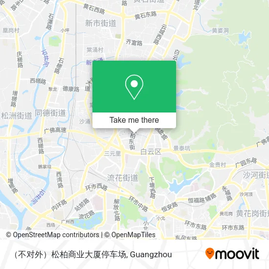 （不对外）松柏商业大厦停车场 map