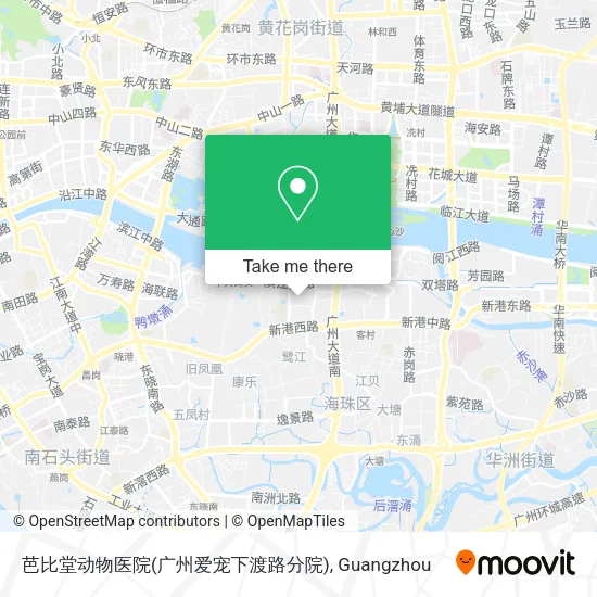 芭比堂动物医院(广州爱宠下渡路分院) map
