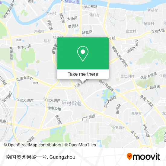 南国奥园果岭一号 map