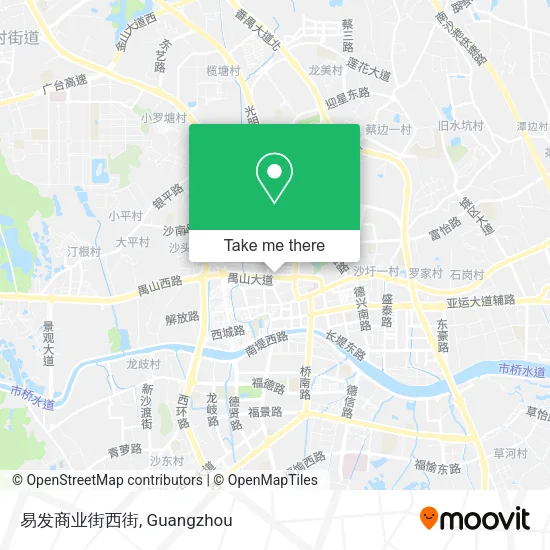 易发商业街西街 map