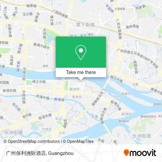 广州保利洲际酒店 map