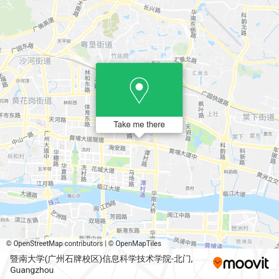 暨南大学(广州石牌校区)信息科学技术学院-北门 map