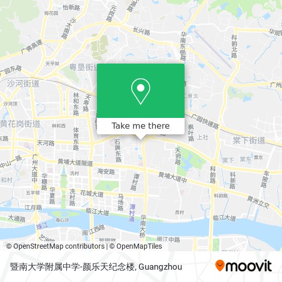 暨南大学附属中学-颜乐天纪念楼 map