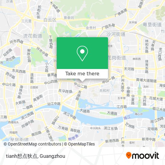 tianh想点狄点 map